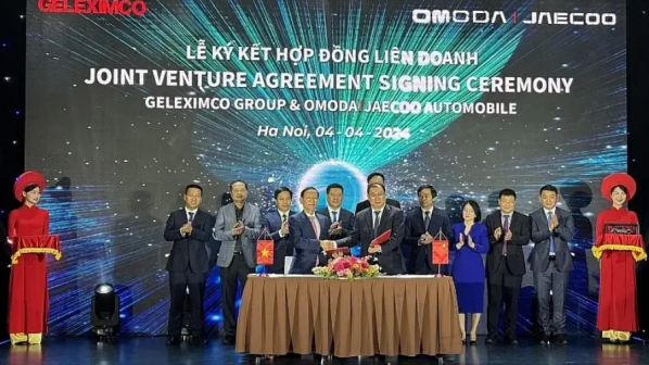 奇瑞子公司与越南Geleximco达成协议 投资8亿美元建厂