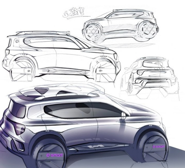 smart精灵#5概念车将于北京车展首发 预计下半年上市